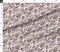 Purple Gray Florals Lavender Leaves Beige Cream Nature Botanical Faux Textured Look Custom Printed Fabric by Spoonflower Various Fabrics by the Yard or Fat Quarter